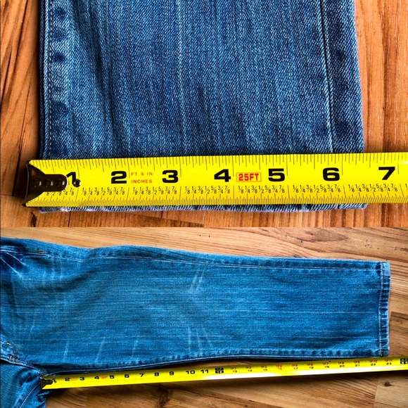 GAP Low Rise Jeans Distressed Blue Size 4A Women’s - Picture 8 of 13